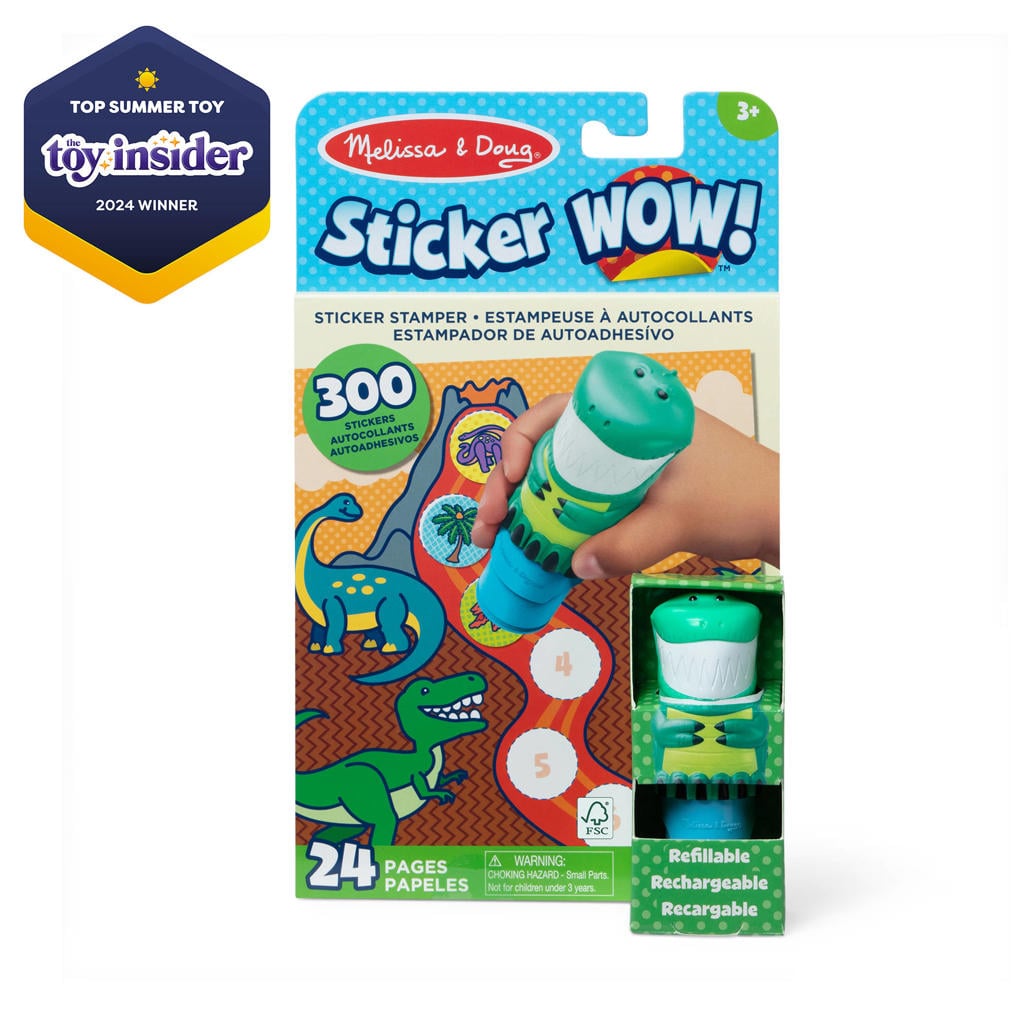 Melissa & Doug Sticker Wow! Dino