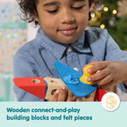 thumbnail: Melissa & Doug  Blockables Vehicles Play Set (54pc)
