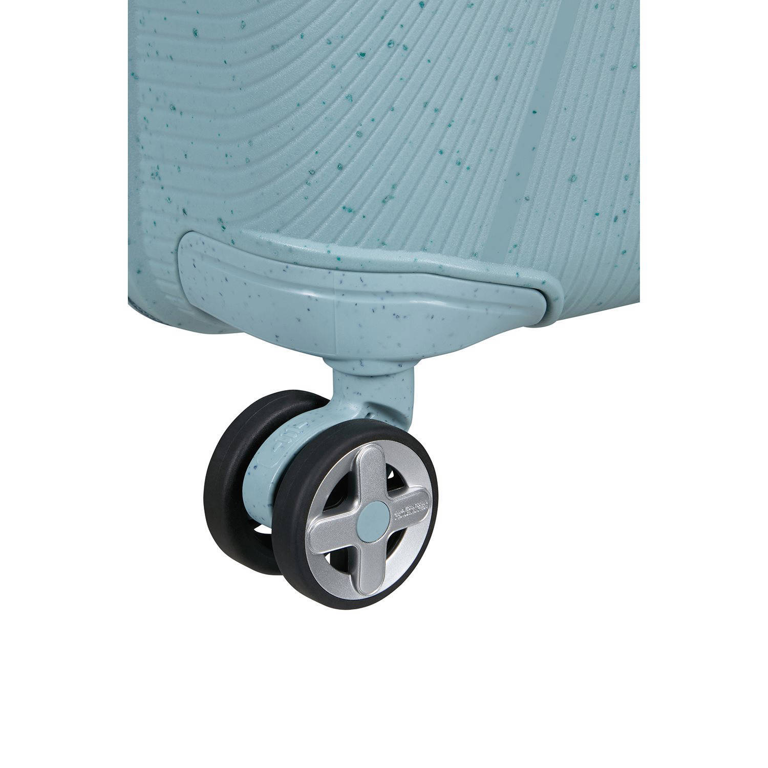 American Tourister trolley Starvibe 67 cm. Expandable lichtblauw