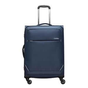 trolley The Base Soft 68 cm. donkerblauw
