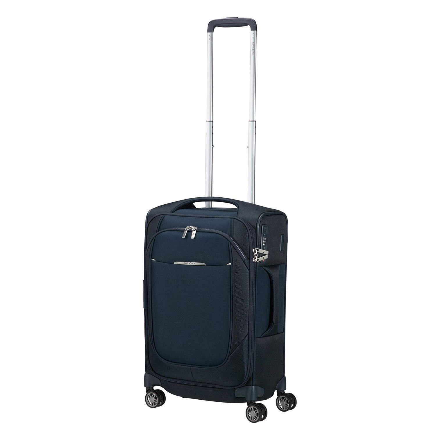 Samsonite trolley Re-Lite 55 cm. Expandable donkerblauw