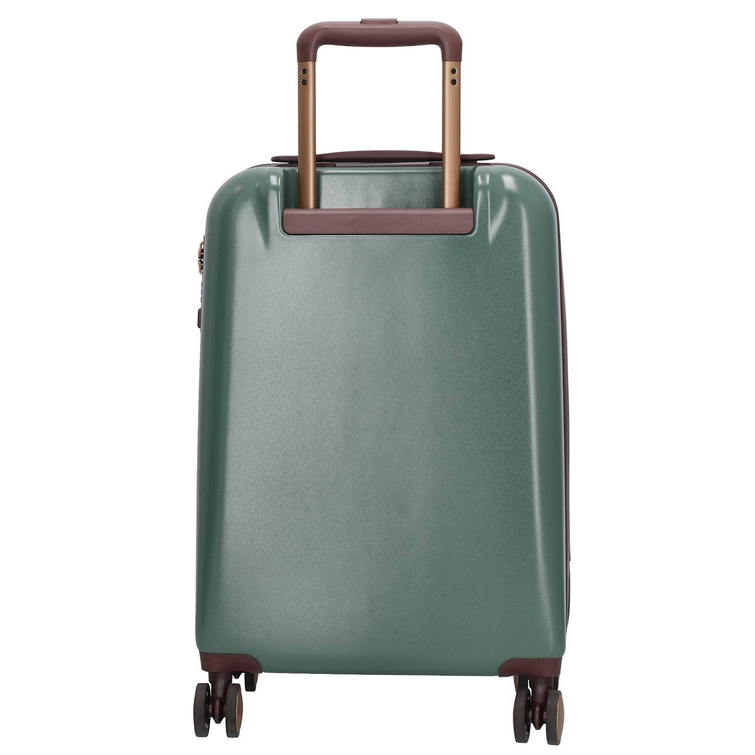 Charm trolley Capetown 55 cm. donkergroen