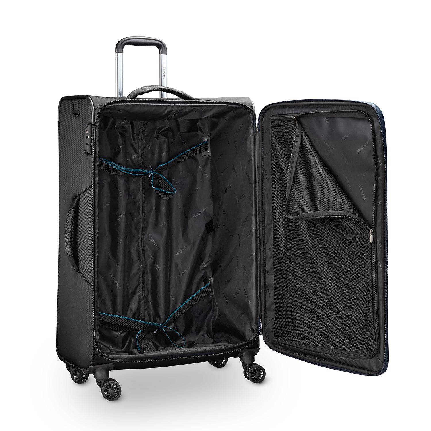 Travelbags trolley The Base Soft 79 cm. zwart