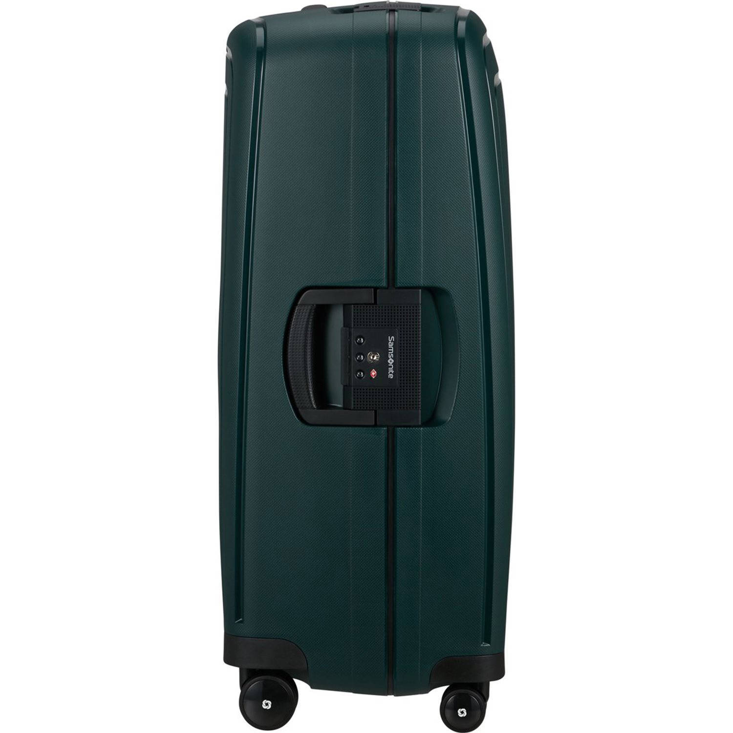 Samsonite trolley S'Cure 75 cm. donkergroen