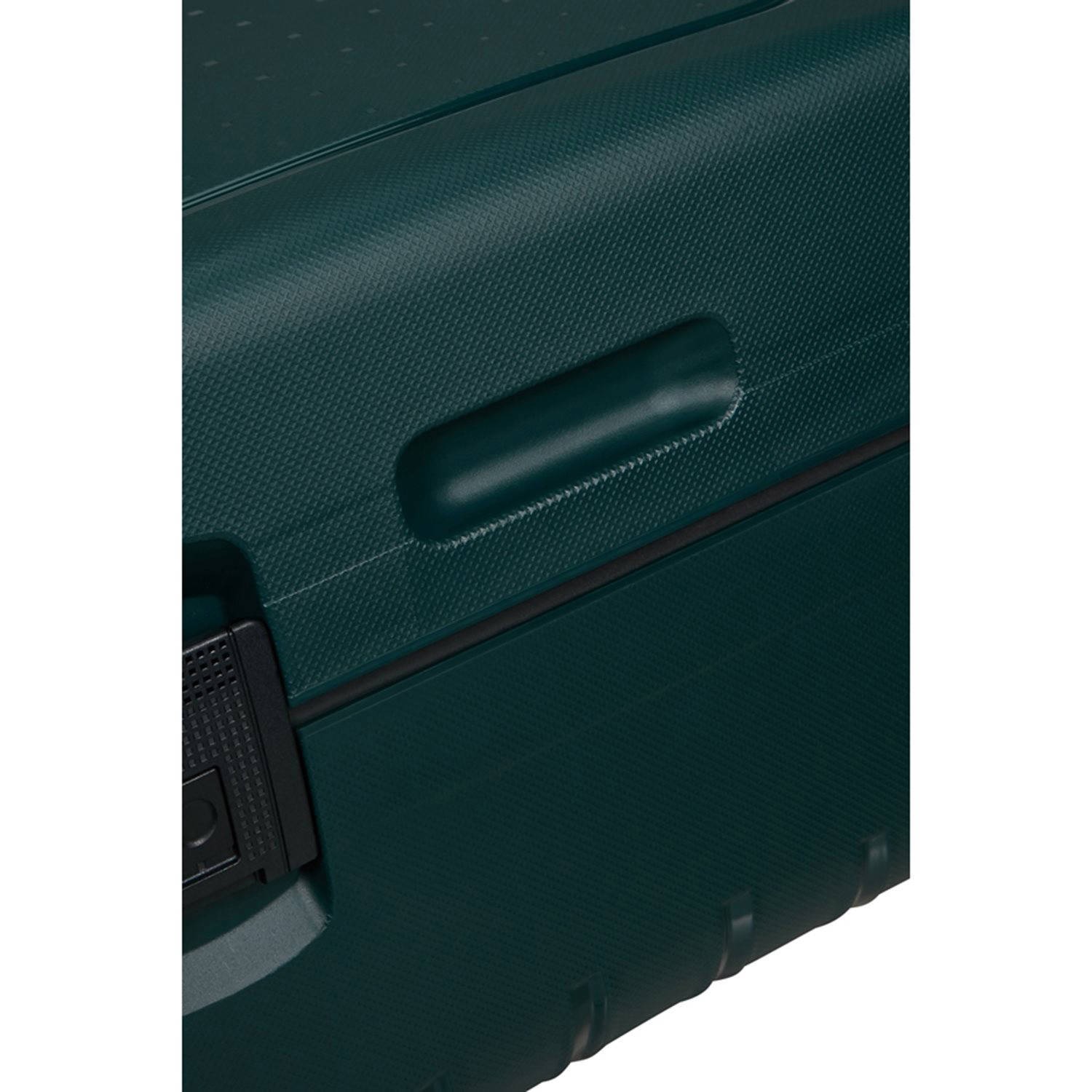 Samsonite trolley S'Cure 75 cm. donkergroen