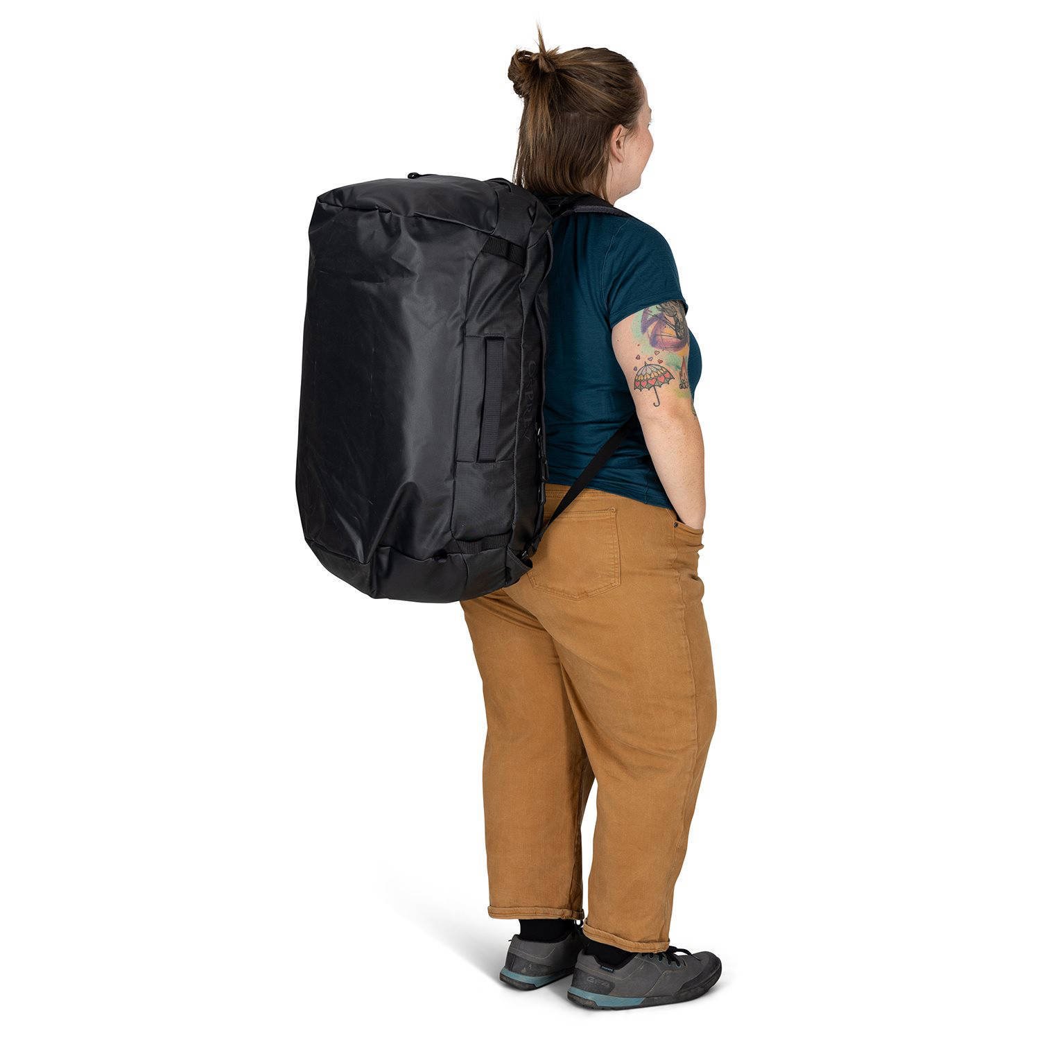 Osprey reistas Transporter 65L zwart