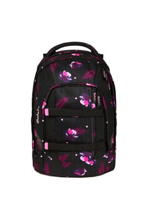 rugzak Pack School zwart/roze