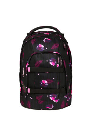rugzak Pack School zwart/roze
