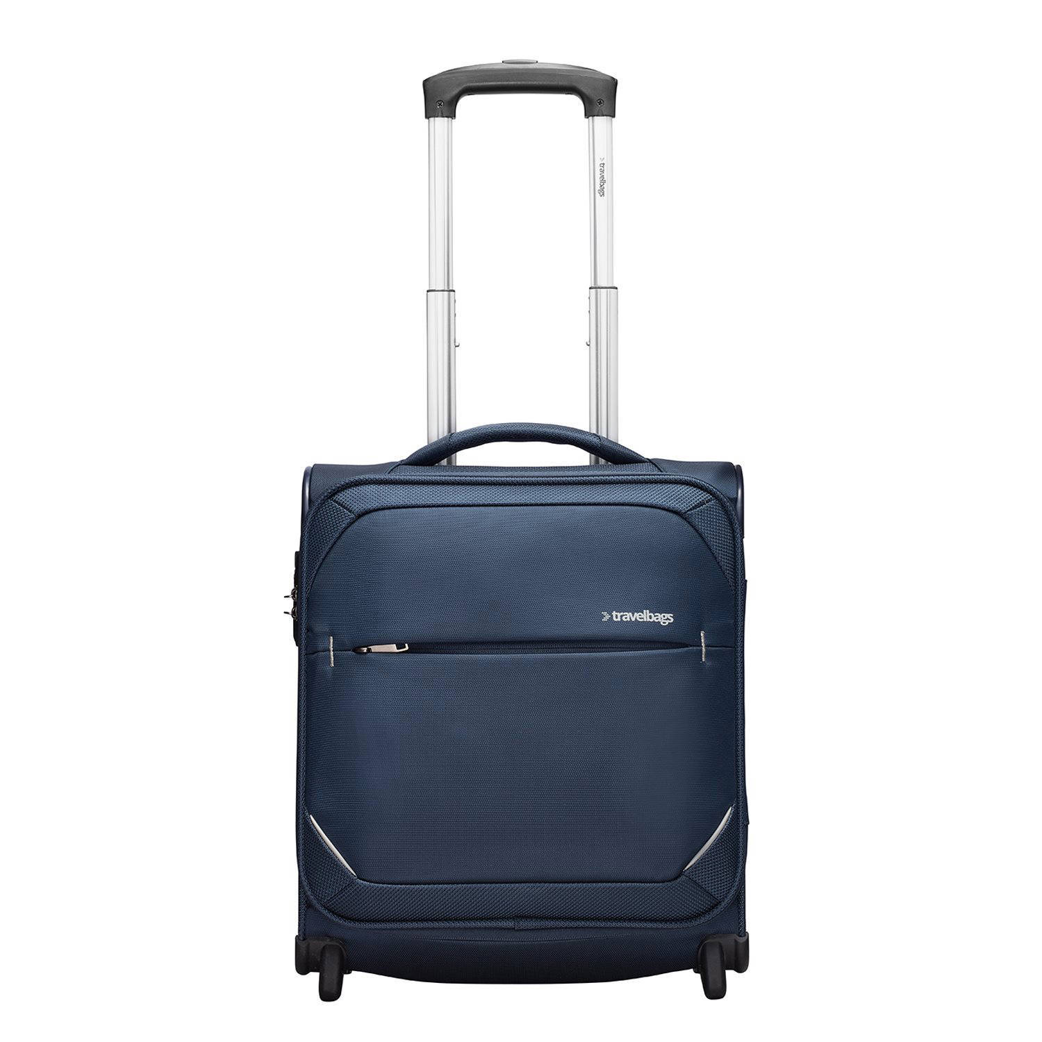 Travelbags trolley The Base Soft Underseater 45 cm. donkerblauw