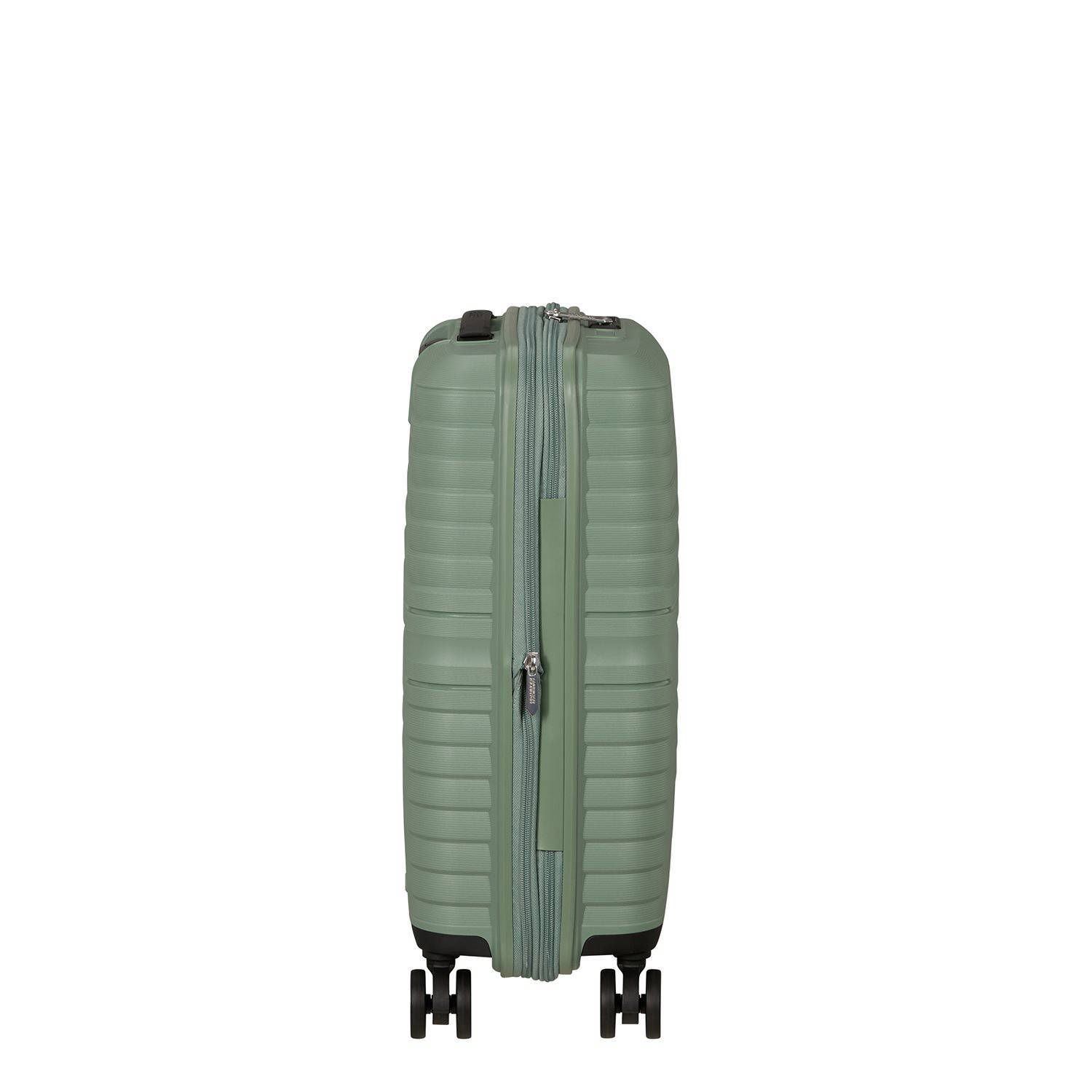 American Tourister trolley Flytwist 55 cm. Expandable groen