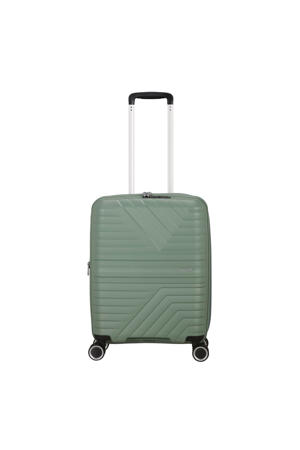 trolley Flytwist 55 cm. Expandable groen