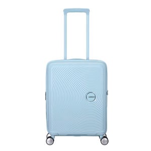 trolley Soundbox 55 cm. Expandable lichtblauw