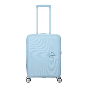 trolley Soundbox 55 cm. Expandable lichtblauw