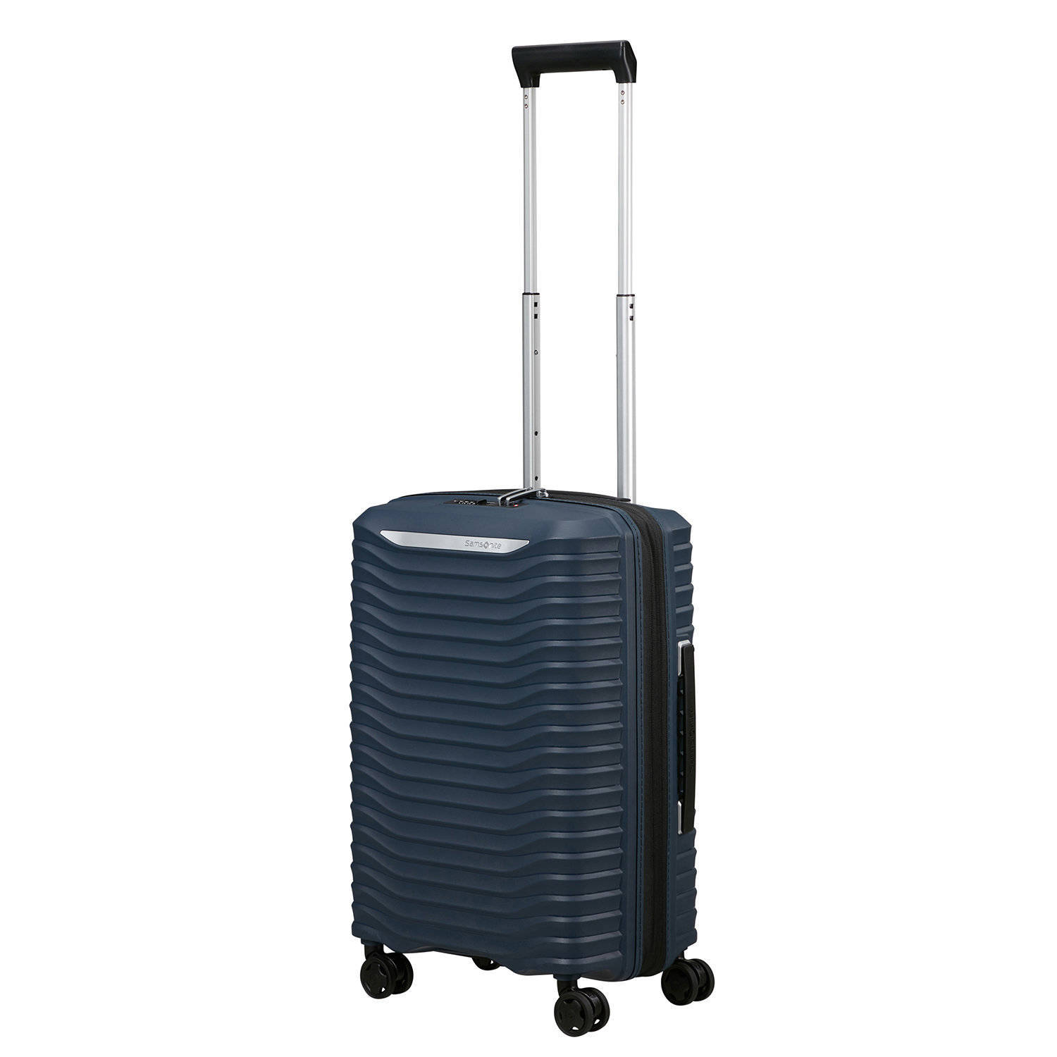 Samsonite trolley Upscape 55 cm. Expandable donkerblauw