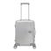 American Tourister trolley Soudnbox Alu 55 cm. zilverkleurig