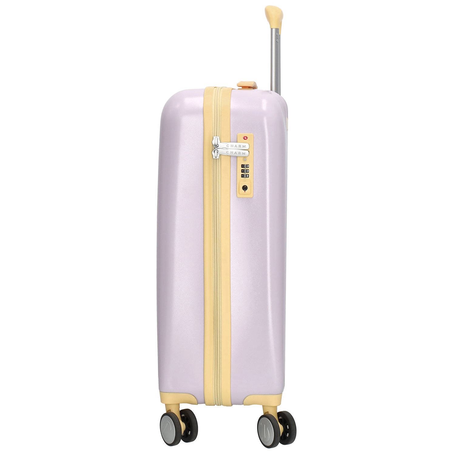 Charm trolley Capetown 55 cm. lila