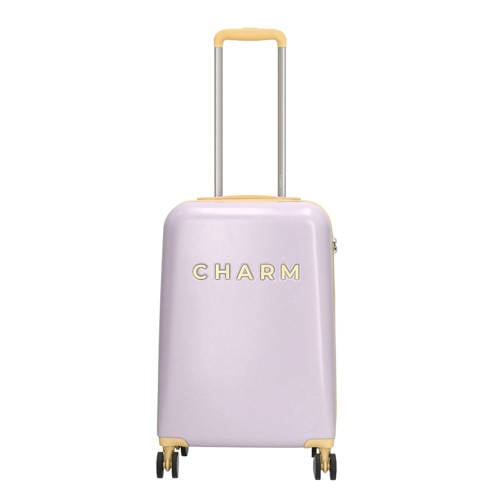 Charm trolley Capetown 55 cm. lila afbeelding