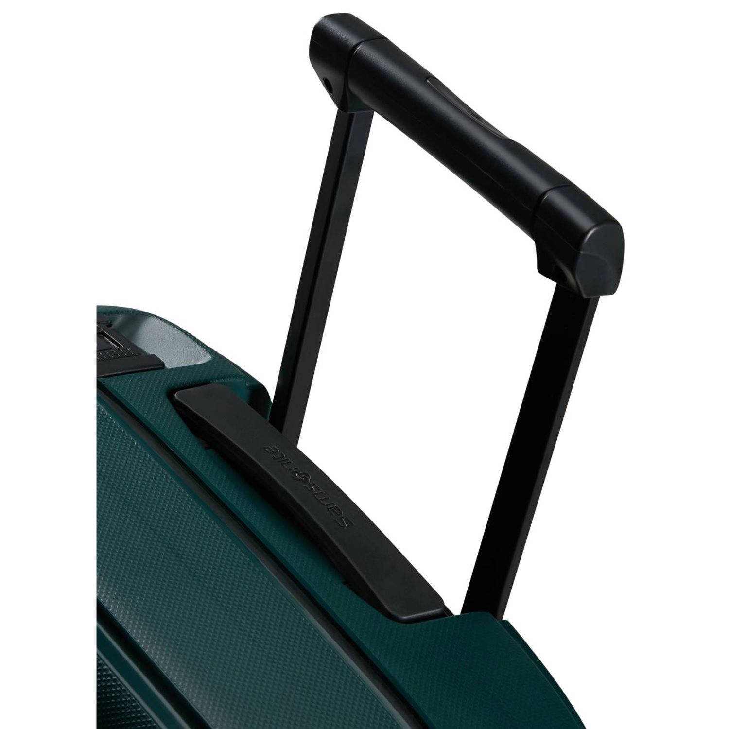 Samsonite trolley S'Cure 55 cm. donkergroen
