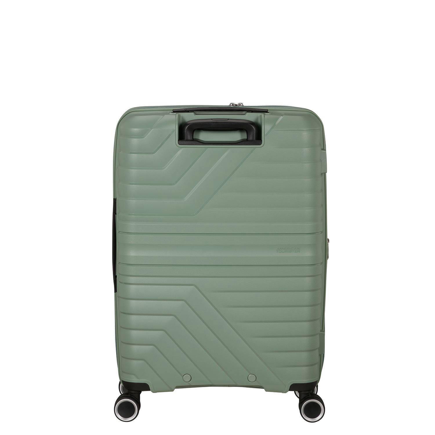 American Tourister trolley Flytwist 67 cm. Expandable groen
