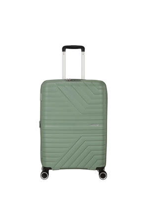 trolley Flytwist 67 cm. Expandable groen
