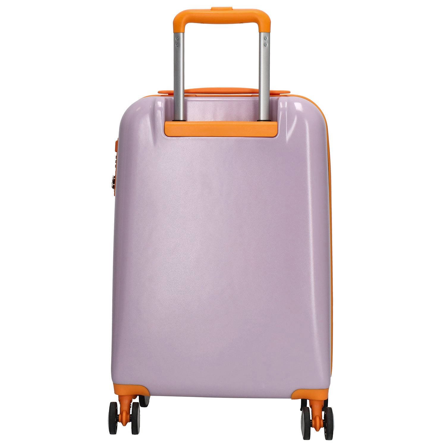 Charm trolley Capetown 55 cm. beige lila