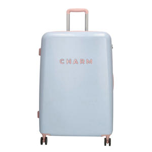 trolley Capetown 75 cm. lichtblauw