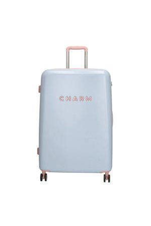 trolley Capetown 75 cm. lichtblauw