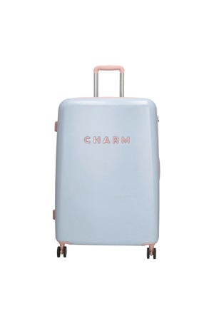 trolley Capetown 75 cm. lichtblauw