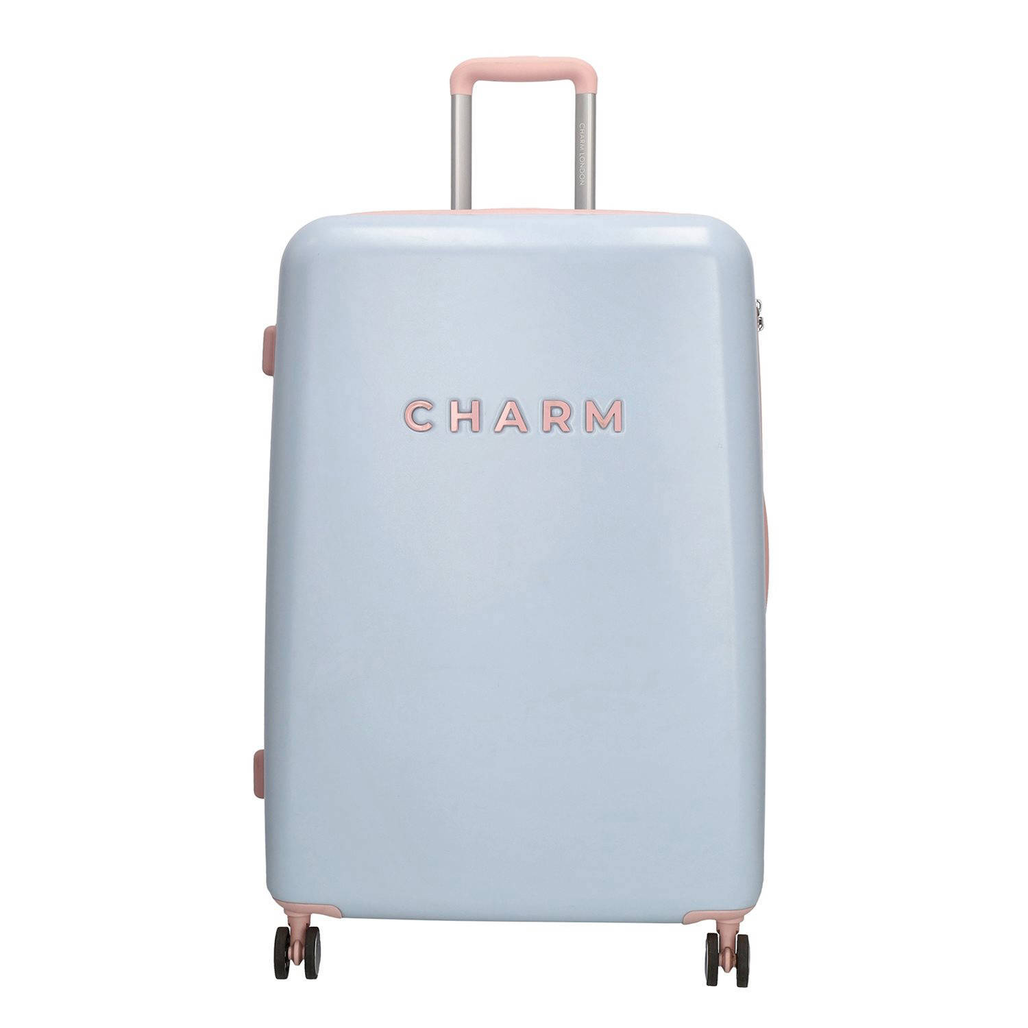 Charm trolley Capetown 75 cm. lichtblauw