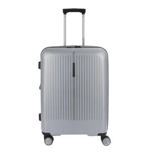 trolley Brooklyn 65 cm. Expandable zilverkleurig
