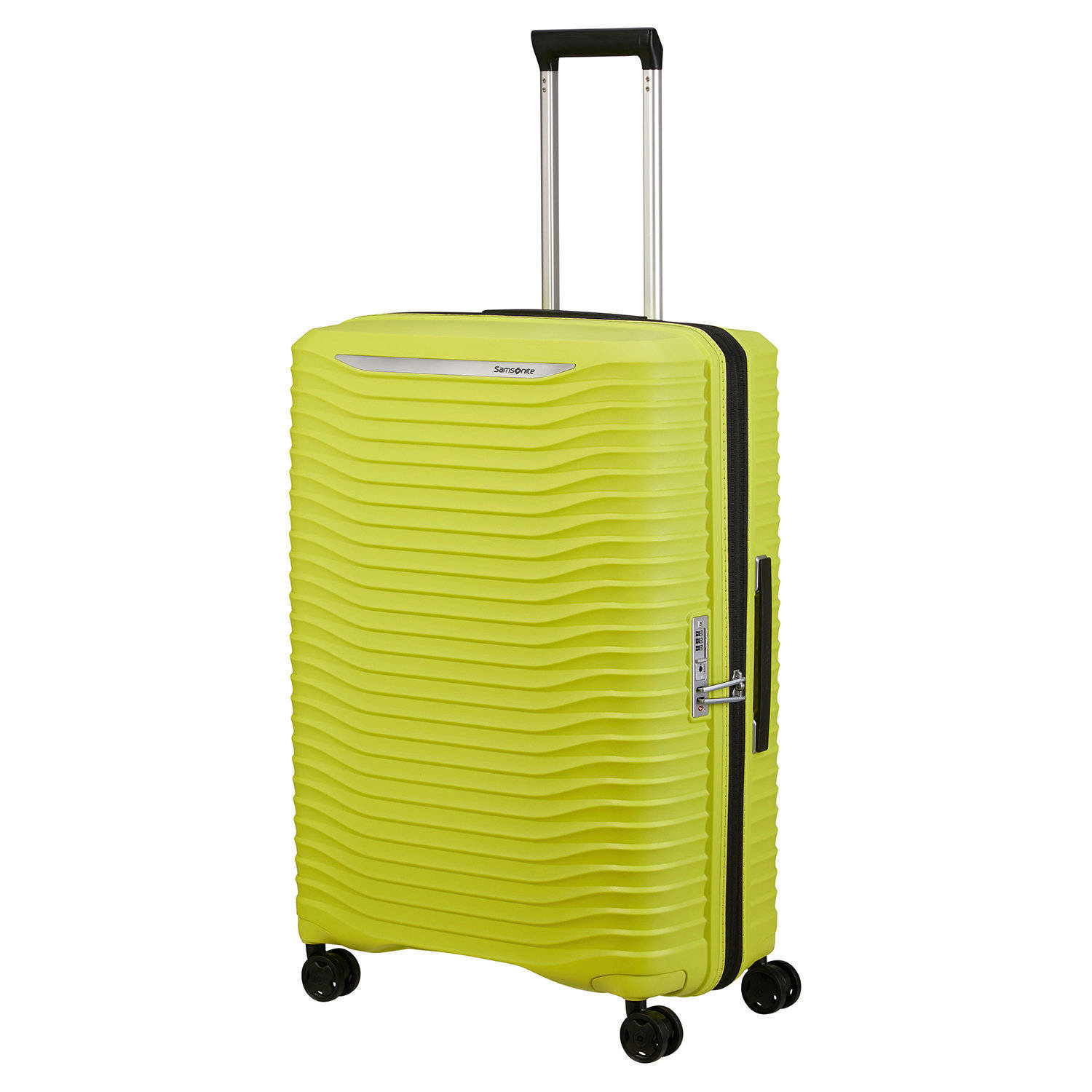 Samsonite Gele Trolley Koffer met TSA-slot Yellow Heren