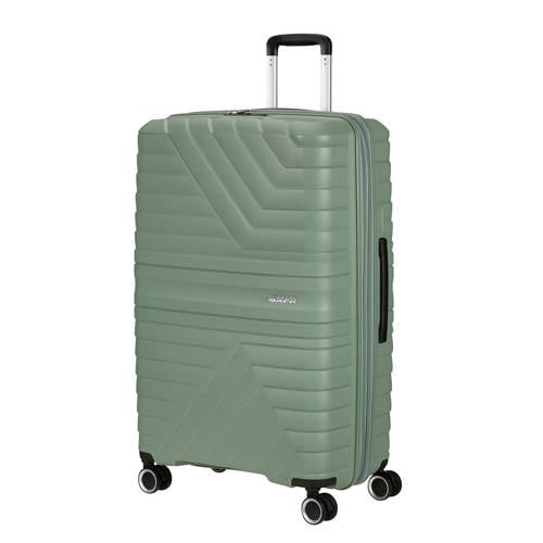American Tourister trolley Flytwist 78 cm. Expandable groen afbeelding