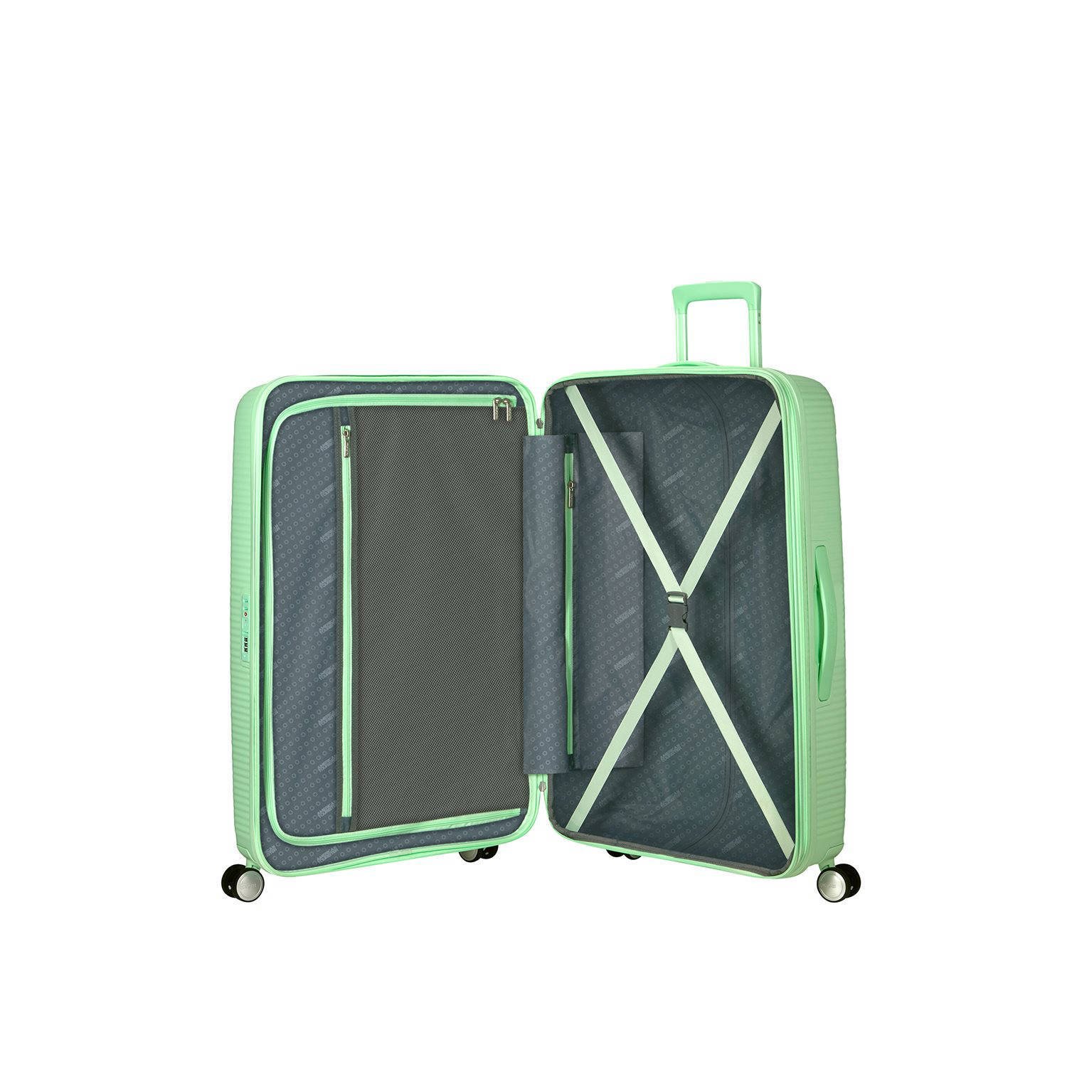 American Tourister trolley Sounxbox 77 cm. Expandable mintgroen