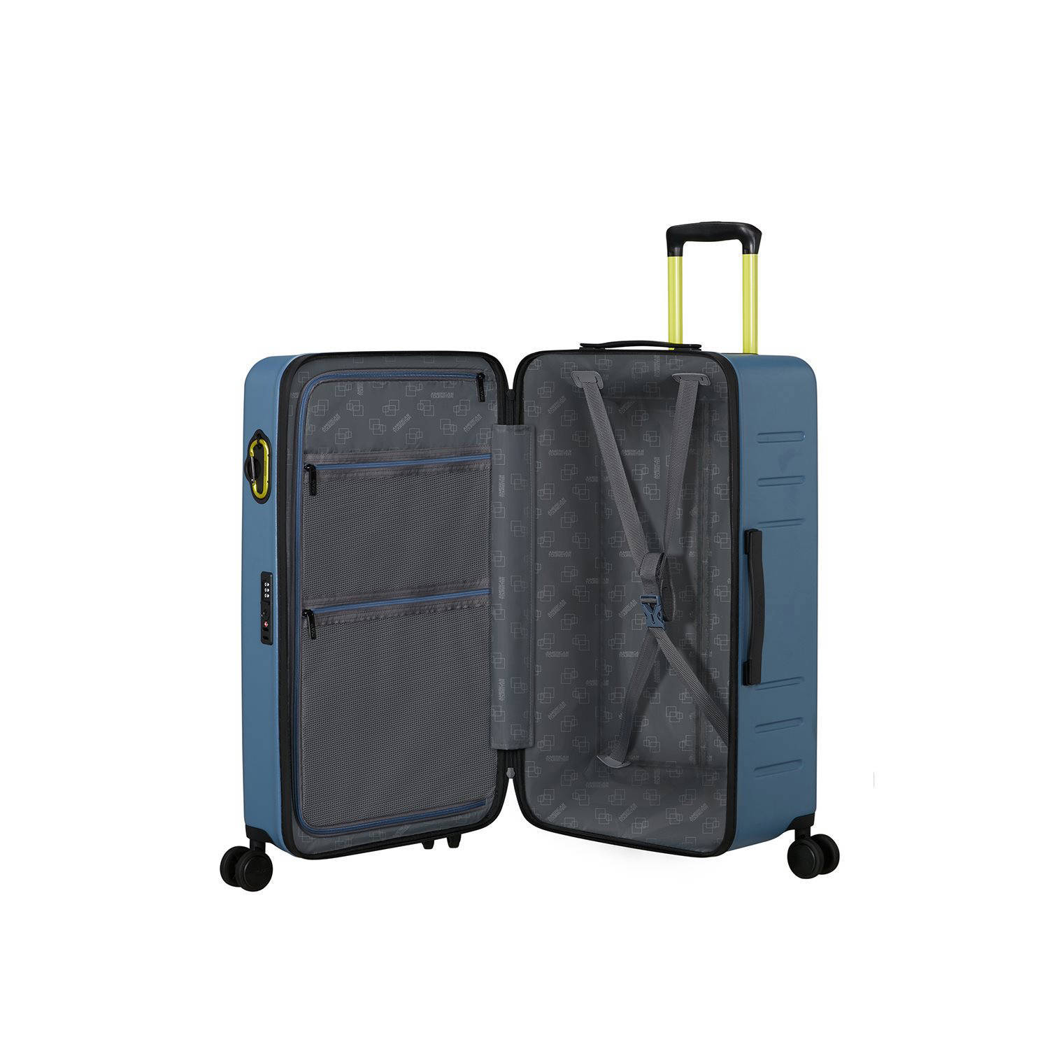 American Tourister trolley Trailon Trunk 73 cm. blauw