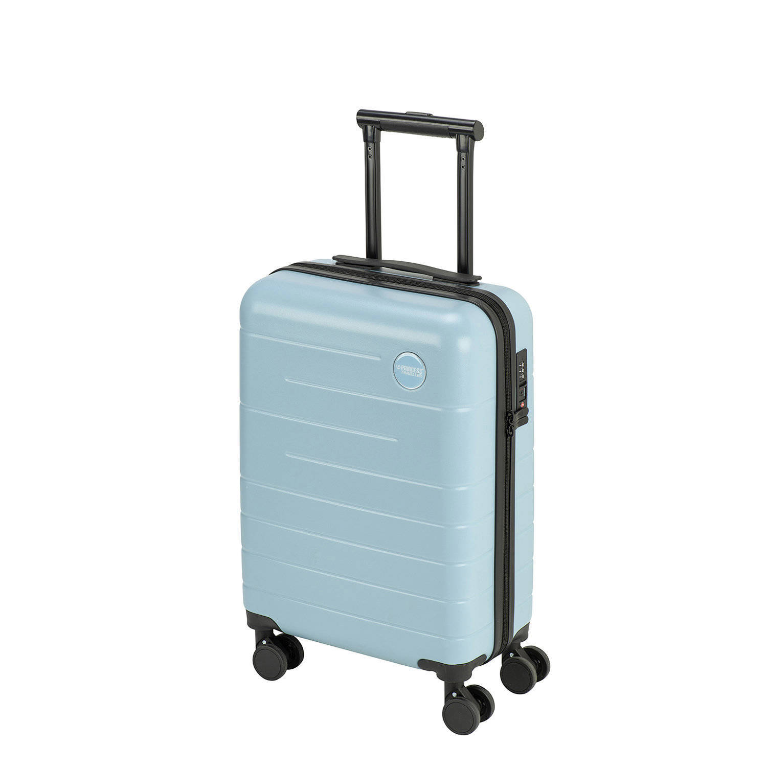 Princess Traveller trolley Sango 55 cm. lichtblauw