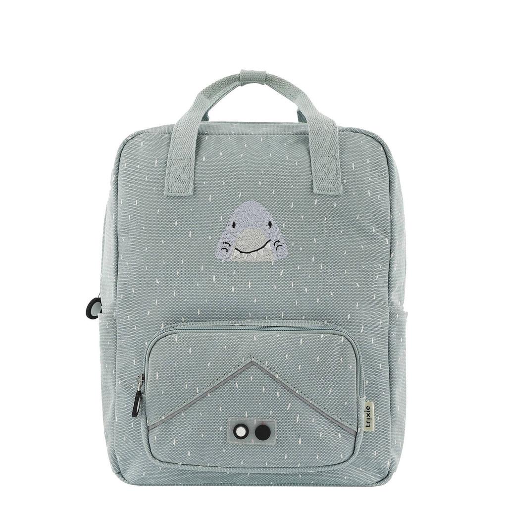 Trixie rugzak Mr. Shark Large lichtgrijs
