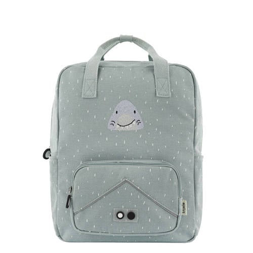 Trixie rugzak Mr. Shark Large lichtgrijs afbeelding