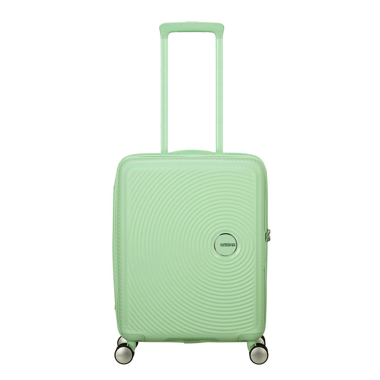 American Tourister trolley Soundbox 55 cm. Expandable lichtgroen