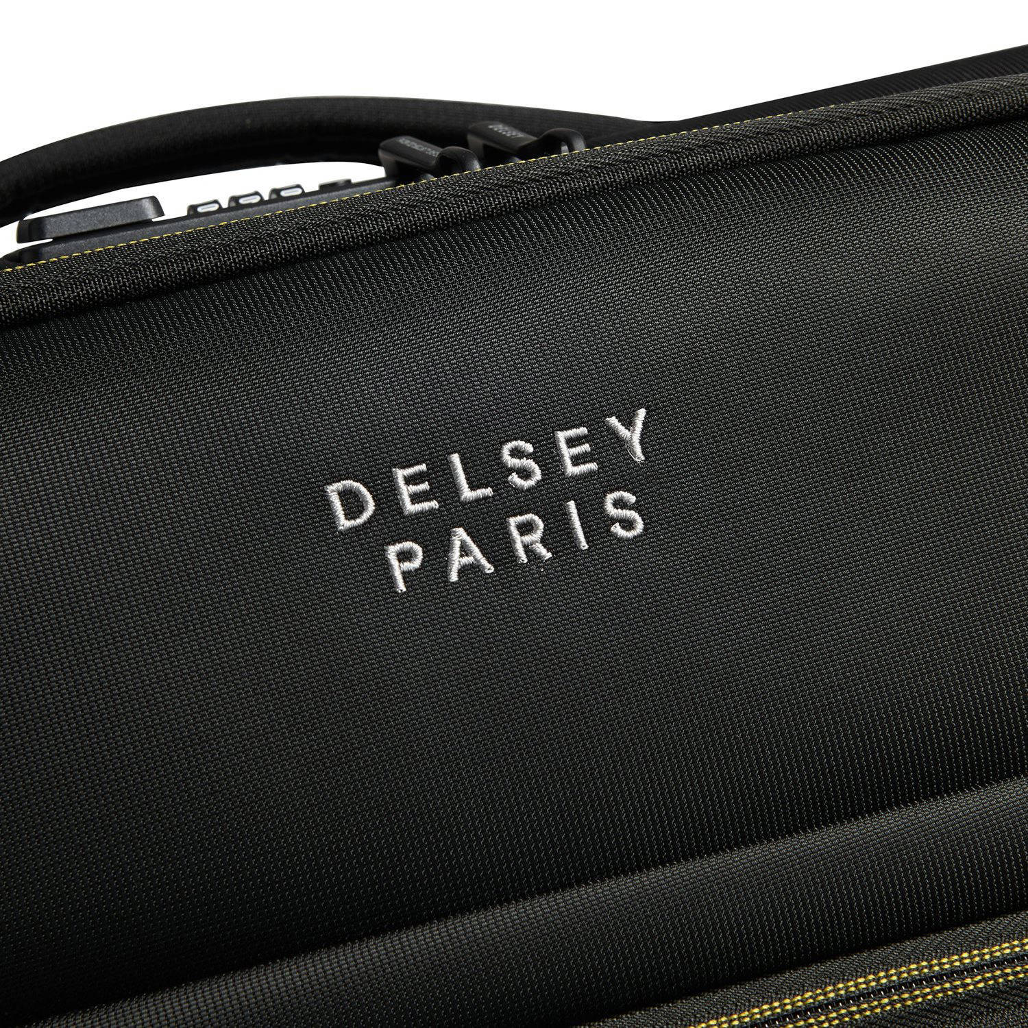 Delsey trolley Brochant 55 cm. Expandable zwart