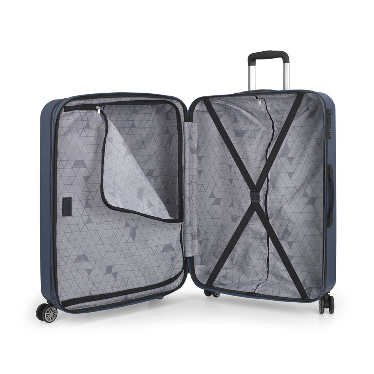 Gabol trolley Future Plus 78 cm. donkerblauw