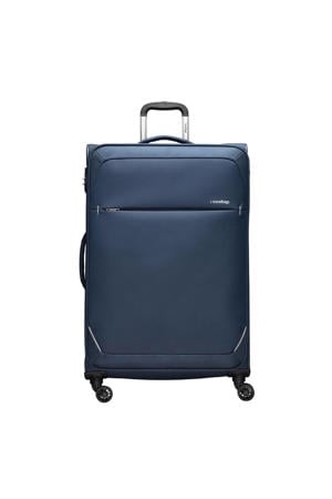 trolley The Base Soft 79 cm. donkerblauw