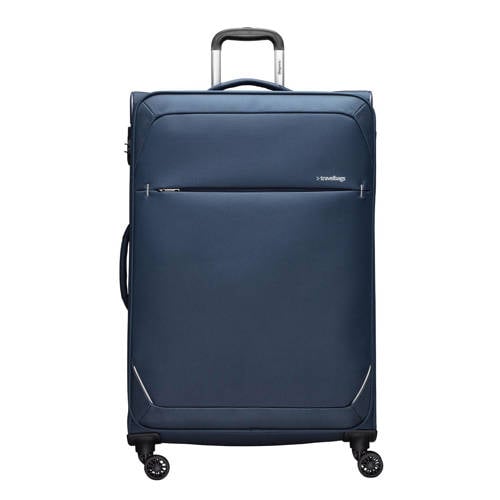 Travelbags trolley The Base Soft 79 cm. donkerblauw afbeelding