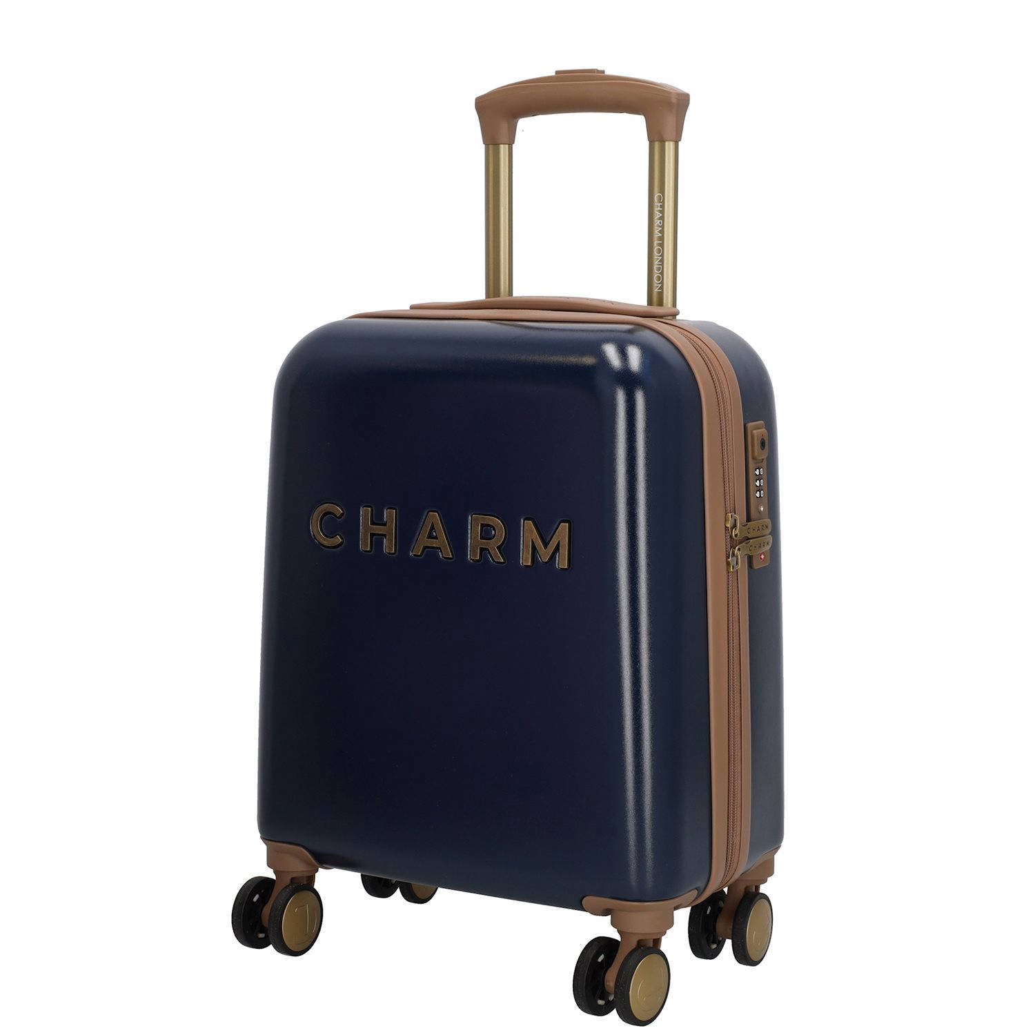 Charm trolley Underseater 45 cm. donkerblauw