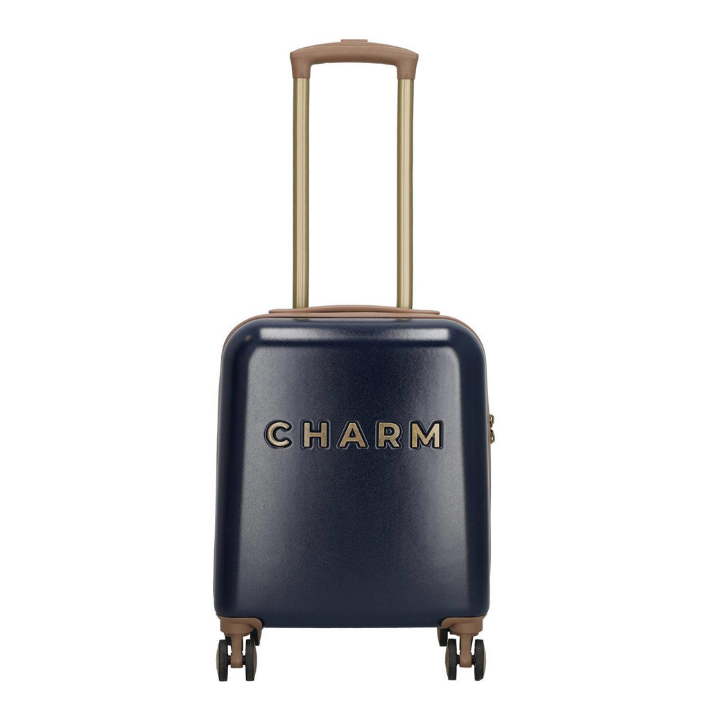 Charm London trolley Underseater 45 cm. donkerblauw