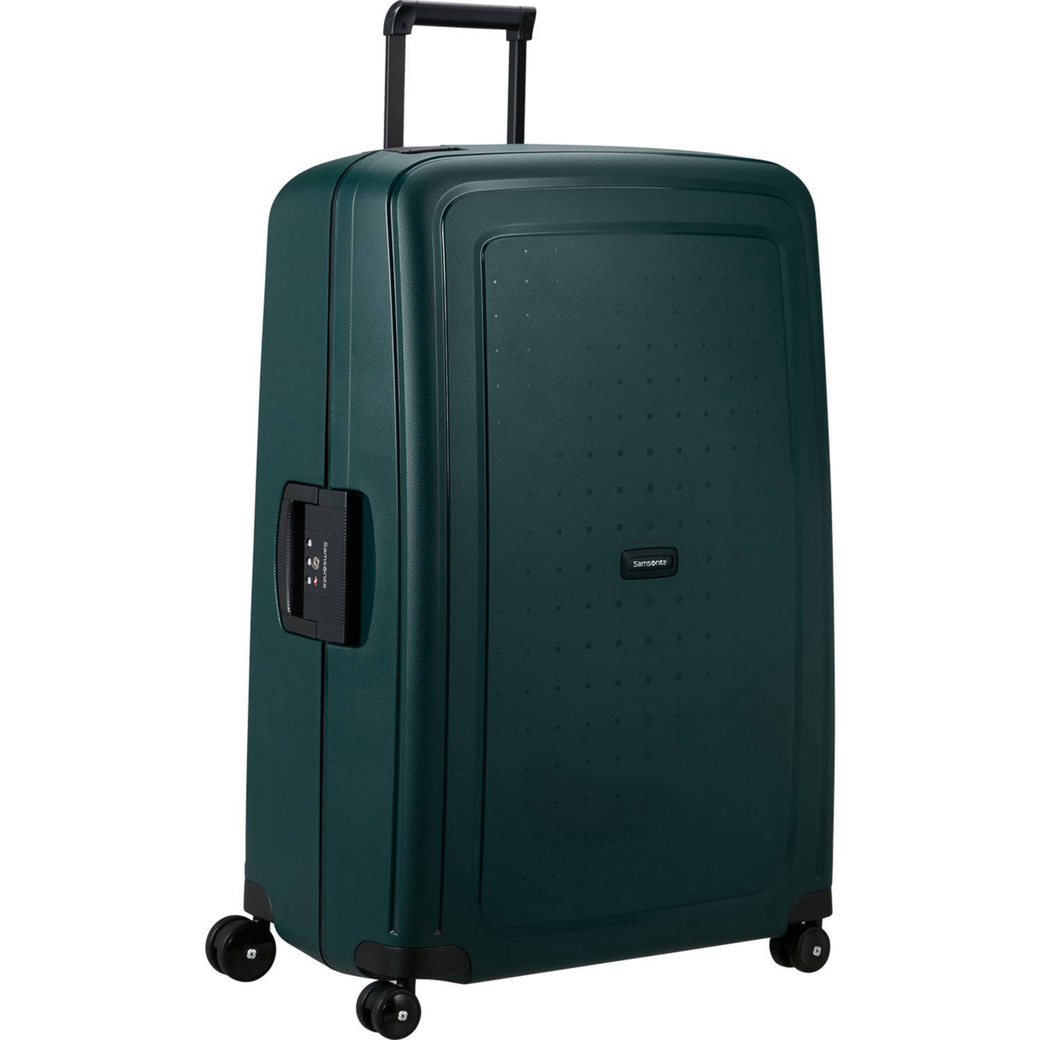 Samsonite trolley S'Cure 81 cm. donkergroen