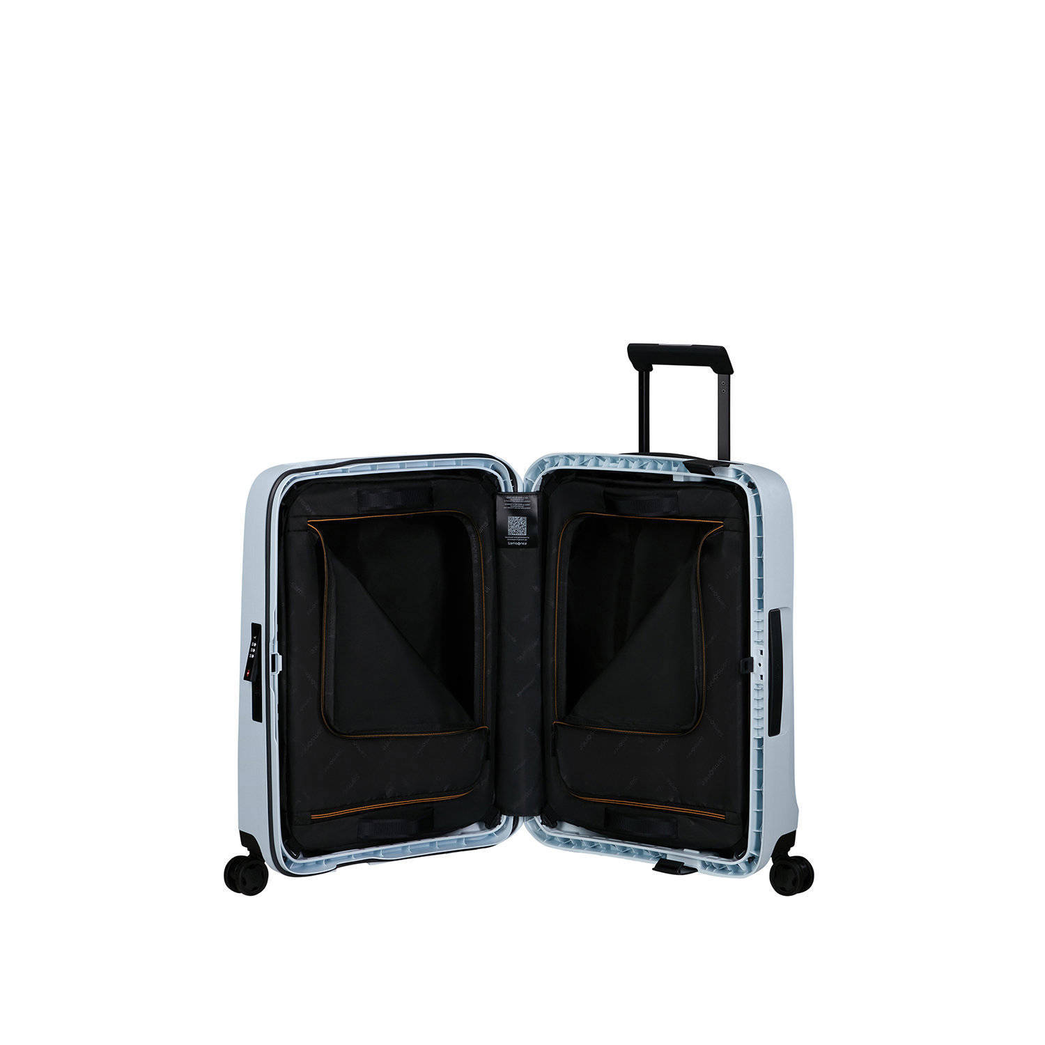 Samsonite trolley Essens 55 cm. lichtblauw