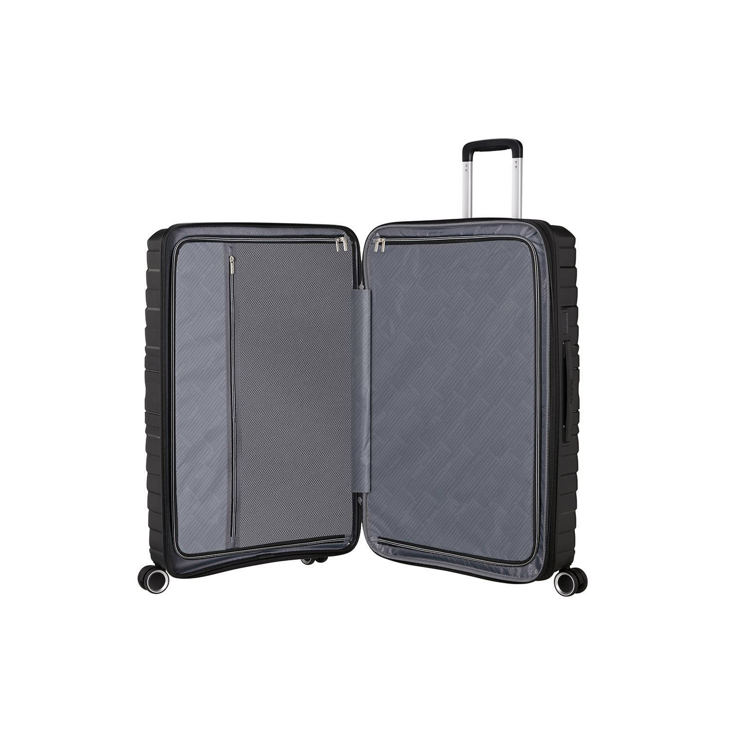 American Tourister trolley Flytwist 78 cm. Expandable zwart