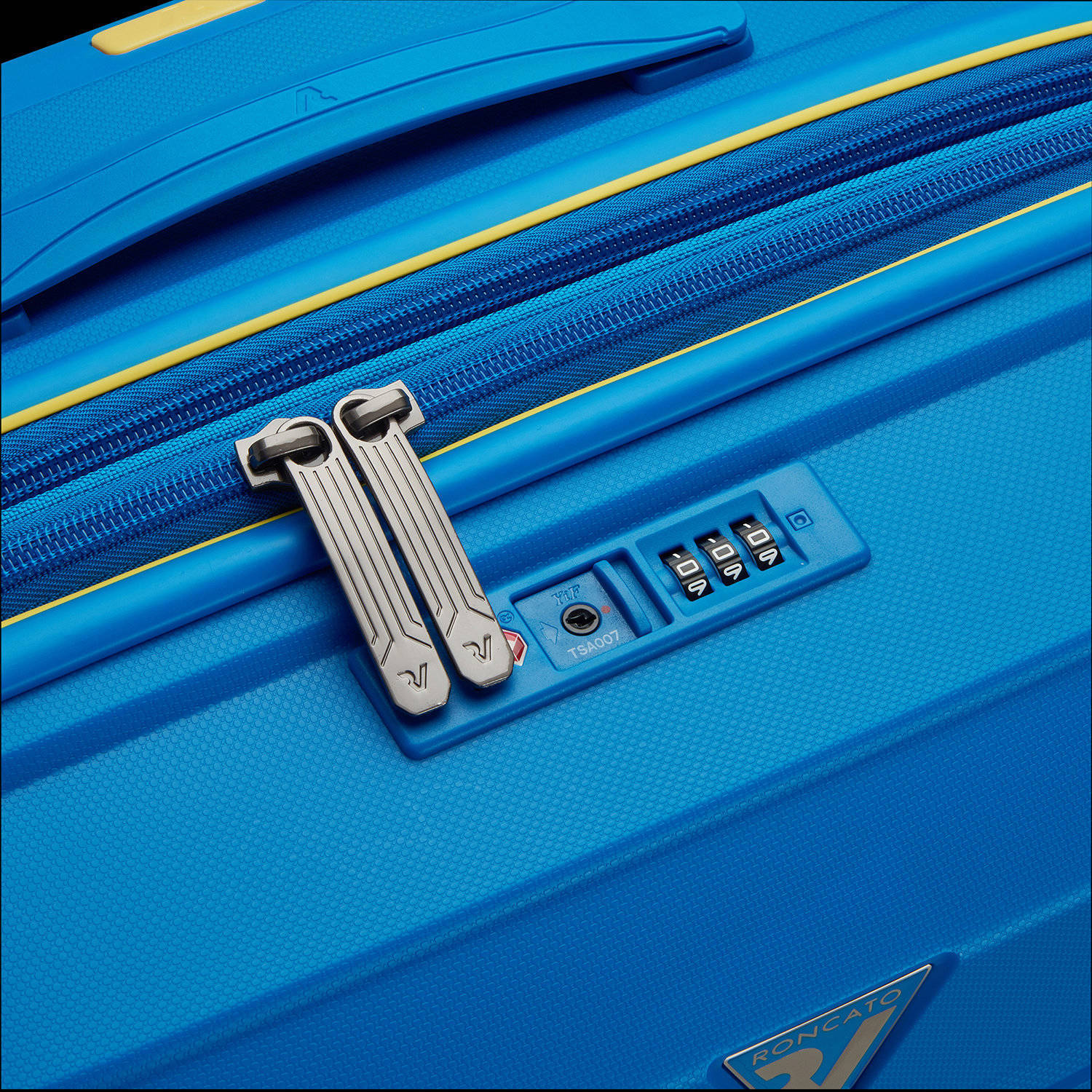 Roncato trolley B-Flying 55 cm. Expandable blauw
