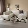 NOUS Living hoekbank links Newton - beige