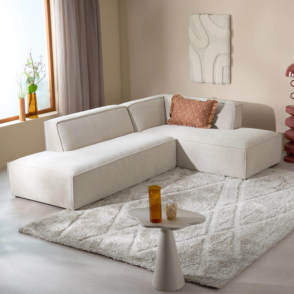 NOUS Living hoekbank Newton hoek rechts - beige